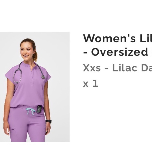 Lilian dawn Figs scrub set - Picture 2 of 2